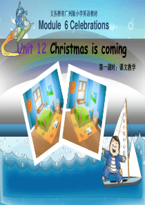 广州版小学英语四年级下册Module6CelebrationsUnit12Christmasisco