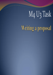 译林英语模块四Unit3Writing-a-proposal(共28张PPT)