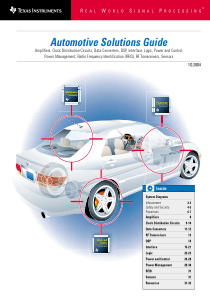 AutomotiveSolutionsGuide汽车电子完全解决方案