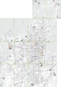 完整版京都市观光地图