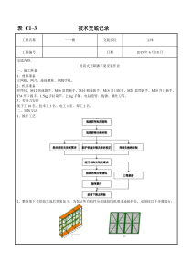 附着式爬升脚手架组装技术交底