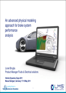 An advanced physical modeling approach for brake s