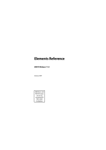 Ansys-element-reference-11.0