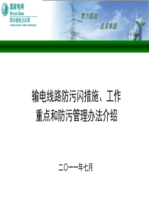 输电线路防污闪措施 工作重点和防污管理办法介绍