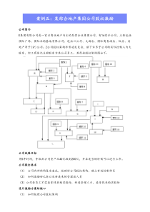 最新版案例五某综合地产集团公司股权激励Xdocx