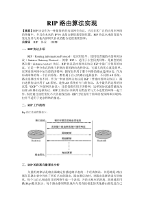 RIP路由算法实现