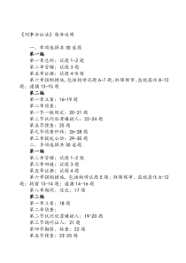 《刑事诉讼法》题库