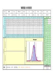 制程能力分析报告模版(案例)