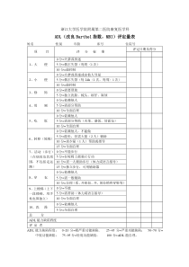 (完整版)ADL(改良Barthel指数)评定量表