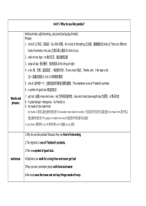 七年级下册英语第五单元知识点整理