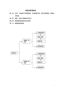 销售管理制度(new)