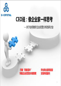 CEO说：像企业家一样思考PPT精选文档