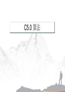 C-5.0算法简介