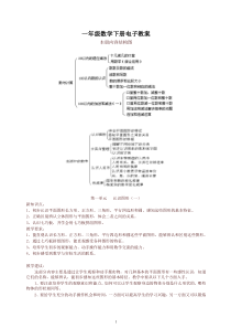 新人教版一年级下册数学全册教案