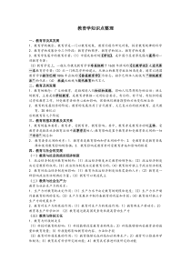 教育学知识点整理