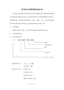 项目组文档管理实施办法