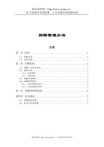 食品行业-招聘管理办法