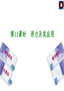 【最新―中考必备】2014中考复习方案课件(豫考解读+考点聚焦+豫考探究)：第11课时-浮力及其应用