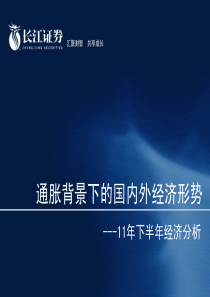 11年下半年经济分析：通胀背景下的国内外经济形势