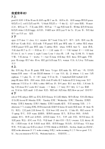 译林新教材3-6年级四会单词(全)