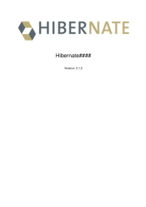 Hibernate3.1.2 中文文档