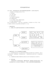 常用电线管分类