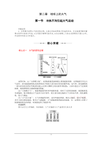 冷热不均引起大气运动-重点-练习-解析