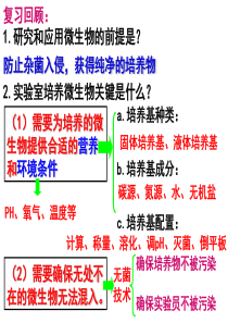 课题2.土壤中分解尿素的细菌的分离和计数