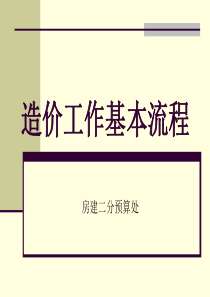 工程预算部培训(60页超详细造价预算上岗流程)