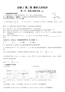 直线与直线方程经典例题