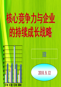 HR培训之核心竞争力持续成长战略-与企业的持续成长战略(ppt 45) 