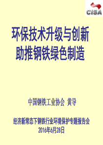 黄导-环保技术升级与创新,助推钢铁绿色制造