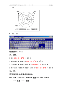 XXXX年计算机冲刺班投影讲稿