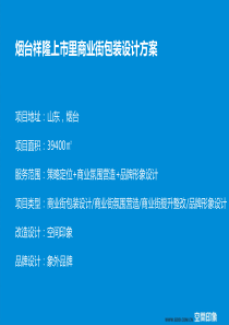 烟台祥隆上市里商业街包装设计方案