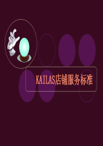 KAILAS服务标准商场