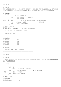 部编版三年级下册语文复课复学课文梳理总结