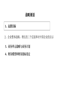 麦肯锡战略规划实用方法举例