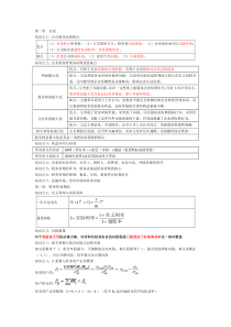 财务管理重点知识全书汇集