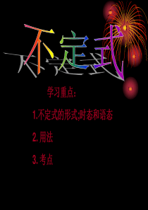 2014年高考英语一轮复习语法专题课件40：不定式