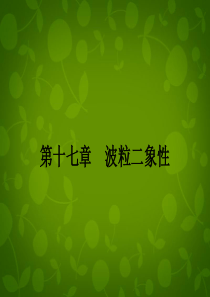 2014-2015学年高中物理 17.1能量量子化课件 新人教版选修3-5