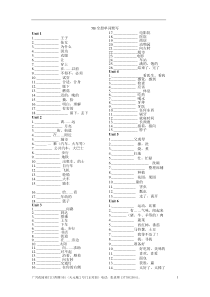 译林牛津小学5B期末复习