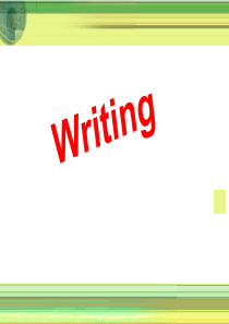 writing公开课课件