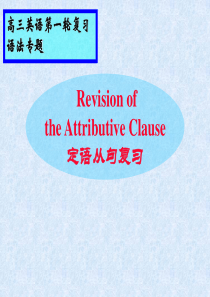 57高三英语一轮复习语法专题定语从句课件