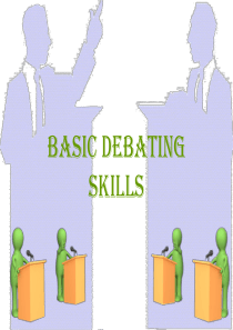 Basic Debating Skills a