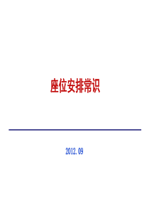 会议及用餐座位安排常识