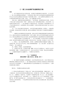 三一重工企业品牌扩张战略策划方案