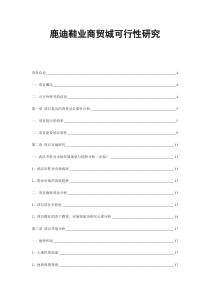 武汉鹿迪鞋业商贸城可行性研究-36DOC