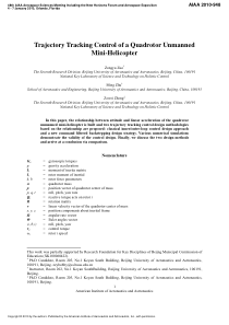 Trajectory-Tracking-Control-of-a-Quadrotor-Unmanne