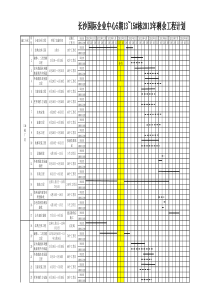 建筑工程总进度计划表