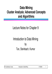 Introduction to data mining-lecture notes chap09_a